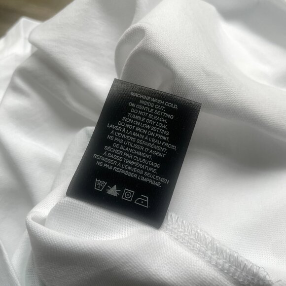 Brunette the Label x Poshmark Exclusive Collection Cotton White Graphic Tee - Picture 10 of 12